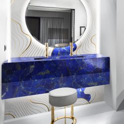 Лазурит Лапис Лазулі А (Lapis Lazuli A) Синій