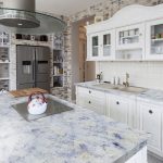 Кварцовий агломерат Азул Імперіал (Azul Imperiale) Блакитний - Зображення 5