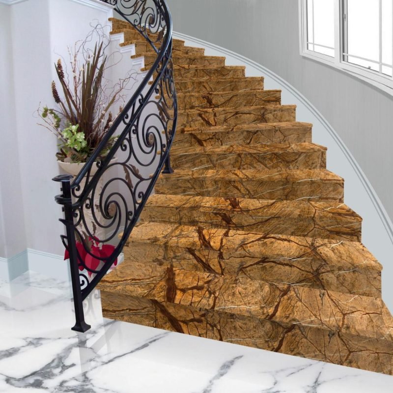 Мармур Бідасар Браун (Bidasar Brown) Коричневий - Зображення 5