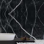 Мармур Блек Маркіна (Black Marquina) Чорно-Білий - Зображення 5