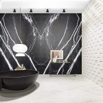 Мармур Блек Маркіна (Black Marquina) Чорно-Білий - Зображення 2