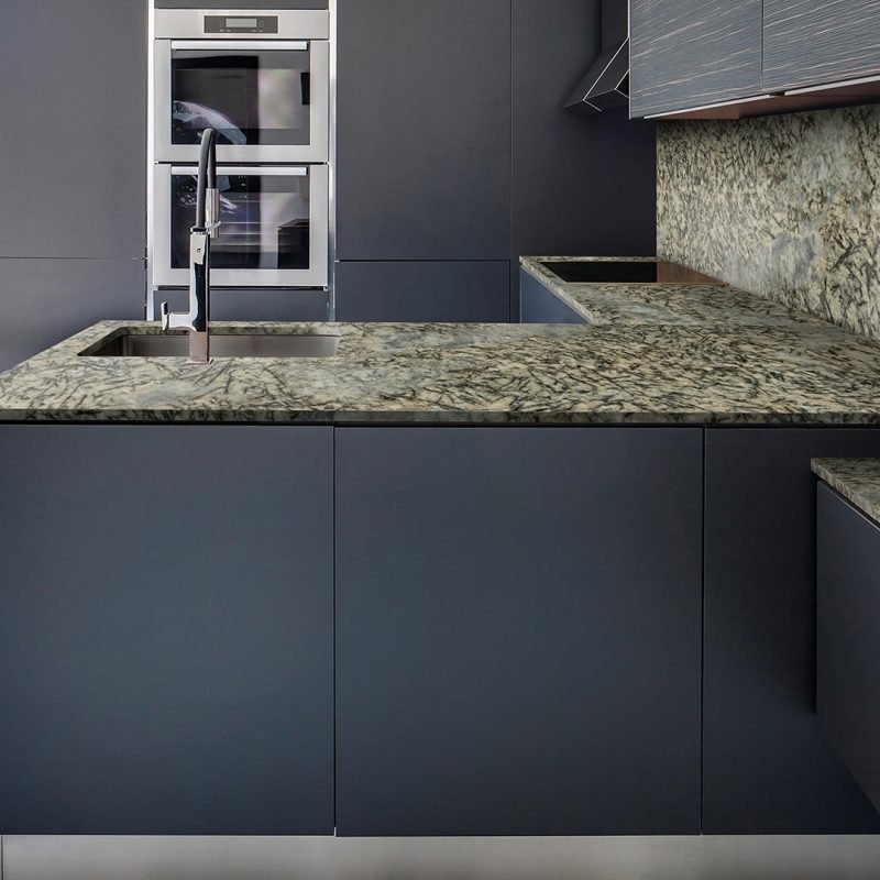 Граніт Блю Флавер (Blue Flower) Білий - Зображення 4