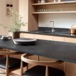 Кварцовий агломерат Браун Перліно (Brown Perlino) Коричневий - Зображення 2