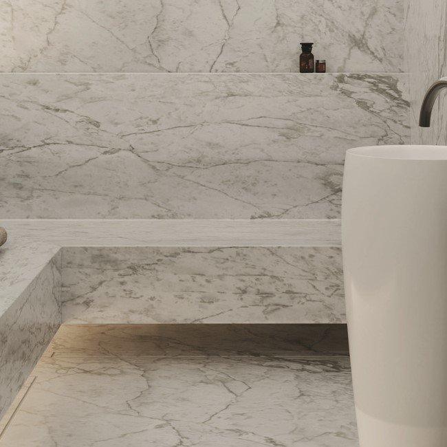 Мармур Калакатта Анго (Calacatta Ango) Білий