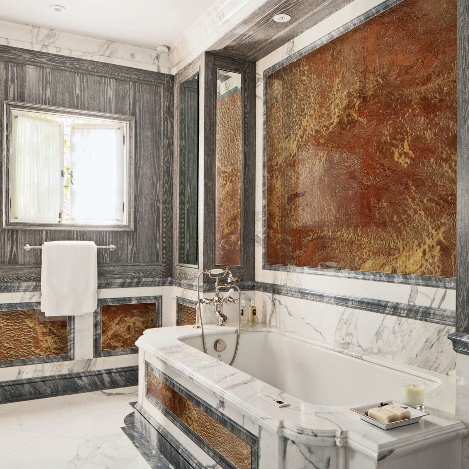 00688 Онікс Ред Клаудс (Onice Red Clouds) Червоний - Зображення 1