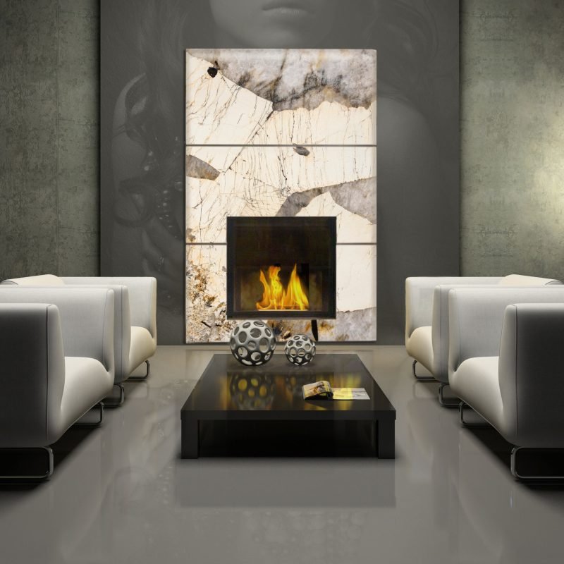 Кварцит Патагонія (Patagonia) Білий - Зображення 10