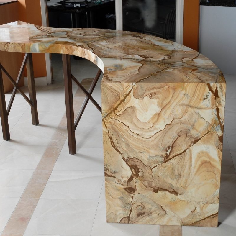 Кварцит Стоун Вуд (Stone Wood) Жовтий - Зображення 2