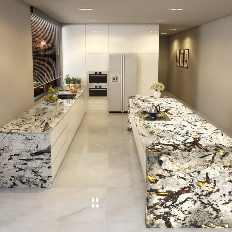 Граніт Свісс Альпс (Swiss Alps) Білий - Зображення 3