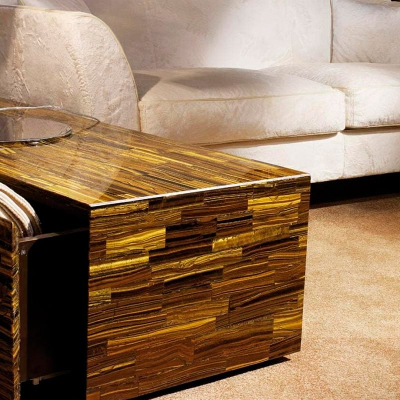 Око тигра Тайгер Ай Голд Брік (Tiger Eye Gold Brick) Коричневий - Зображення 3