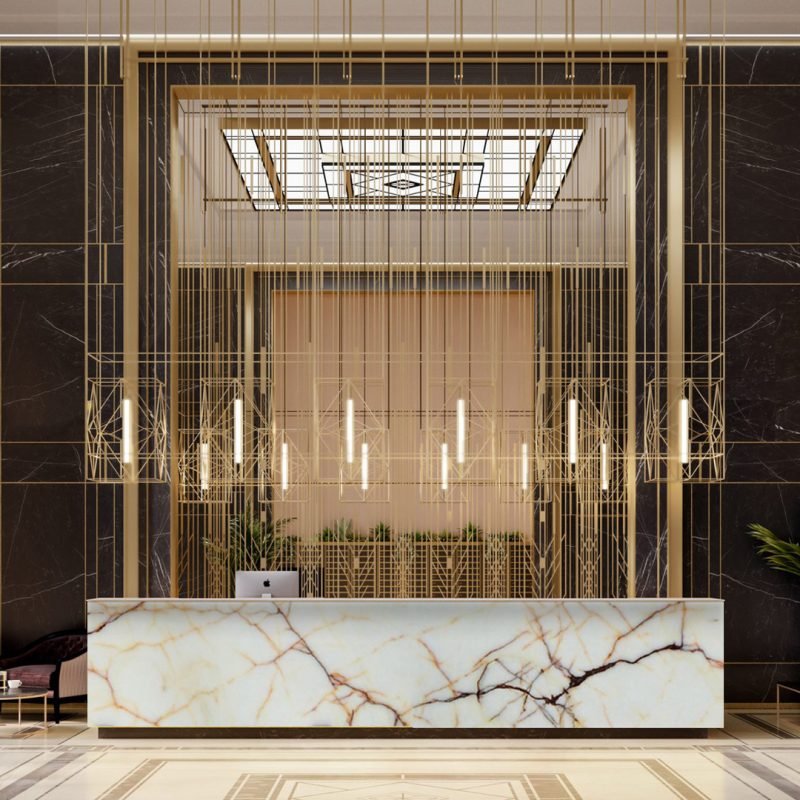 Онікс Б'янко Оро (Onice Bianco Oro) Білий - Зображення 2