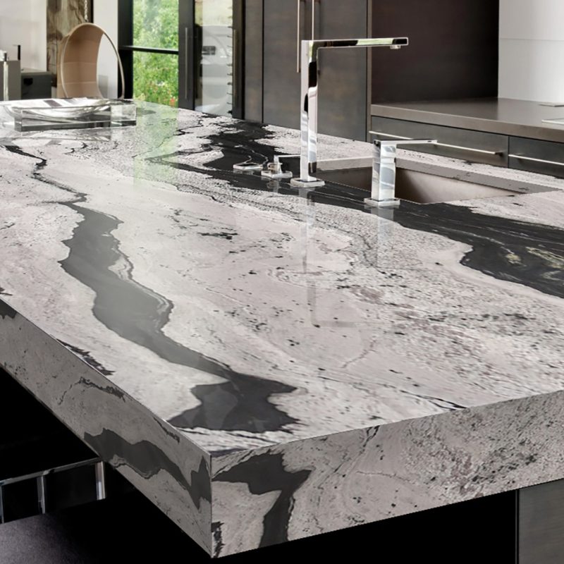 Граніт Екліпс Вайт (Eclipse White) Чорно-Білий - Зображення 5