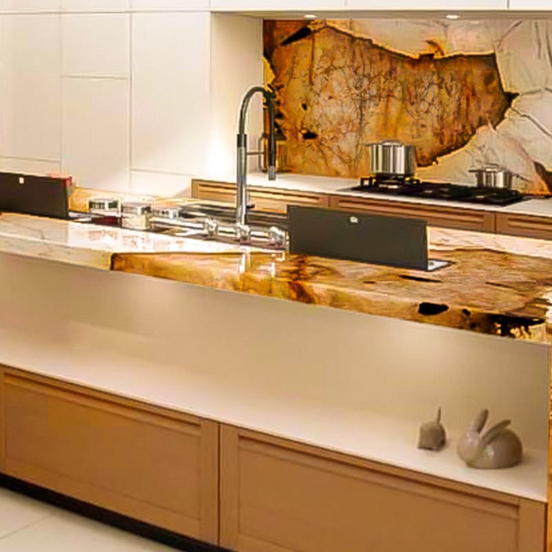 Кварцит Патагонія Голд (Patagonia Gold) Жовтий - Зображення 7