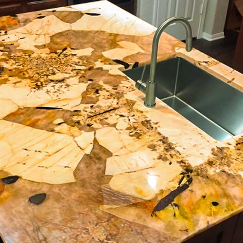 Кварцит Патагонія Голд (Patagonia Gold) Жовтий - Зображення 6