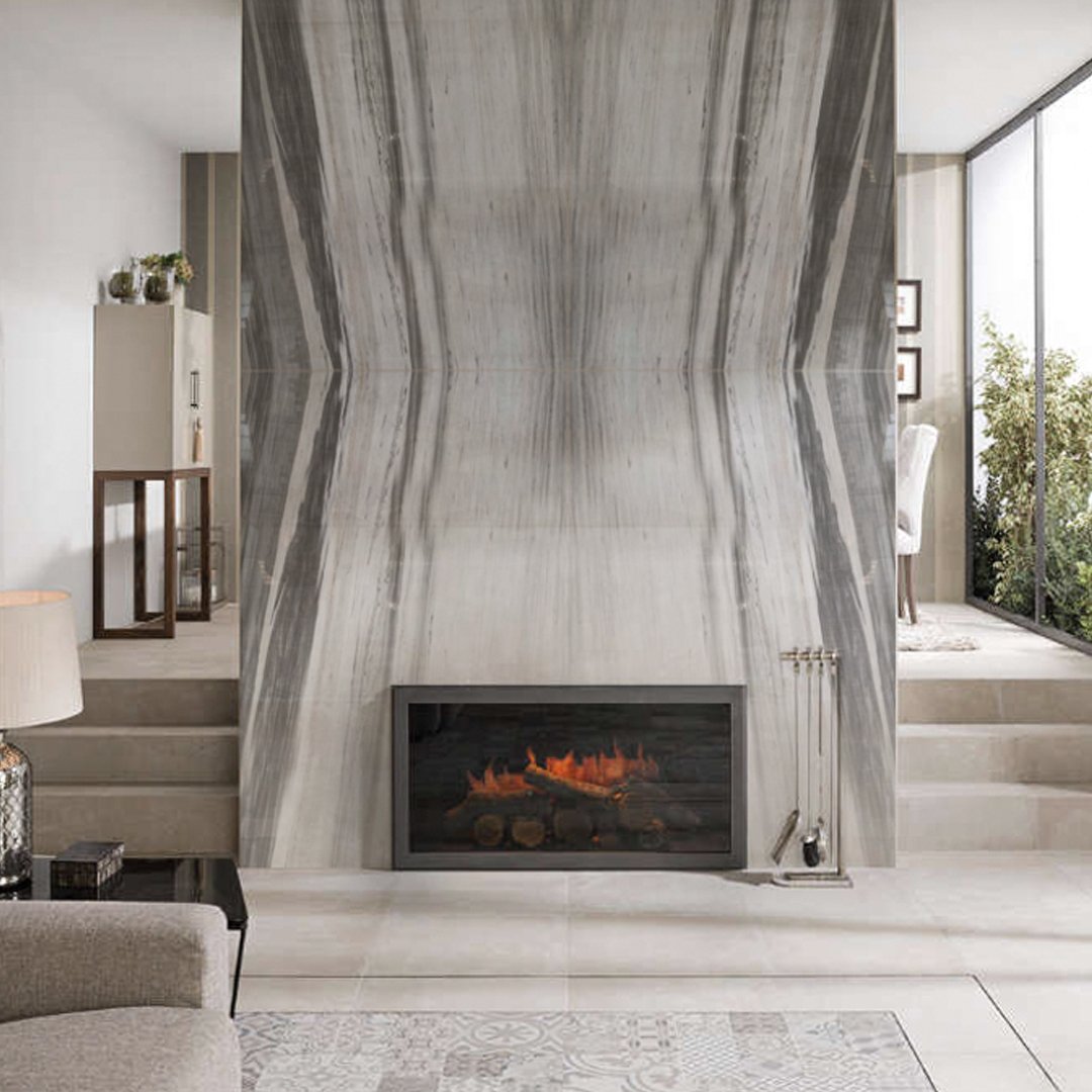 Мармур Гриджіо Доломіт (Grigio Dolomite) Білий