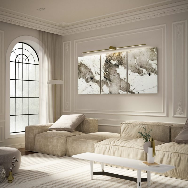 Кварцит Патагонія Айс (Patagonia Ice) Білий - Зображення 2