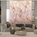 Кварцит Кристало Пінк Топ (Cristallo Pink Top) Рожевий