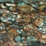 Кварцит Бречі Фачсайт (Breccia Fuchsite) Блакитний - Зображення 3