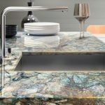 Кварцит Бречі Фачсайт (Breccia Fuchsite) Блакитний - Зображення 2