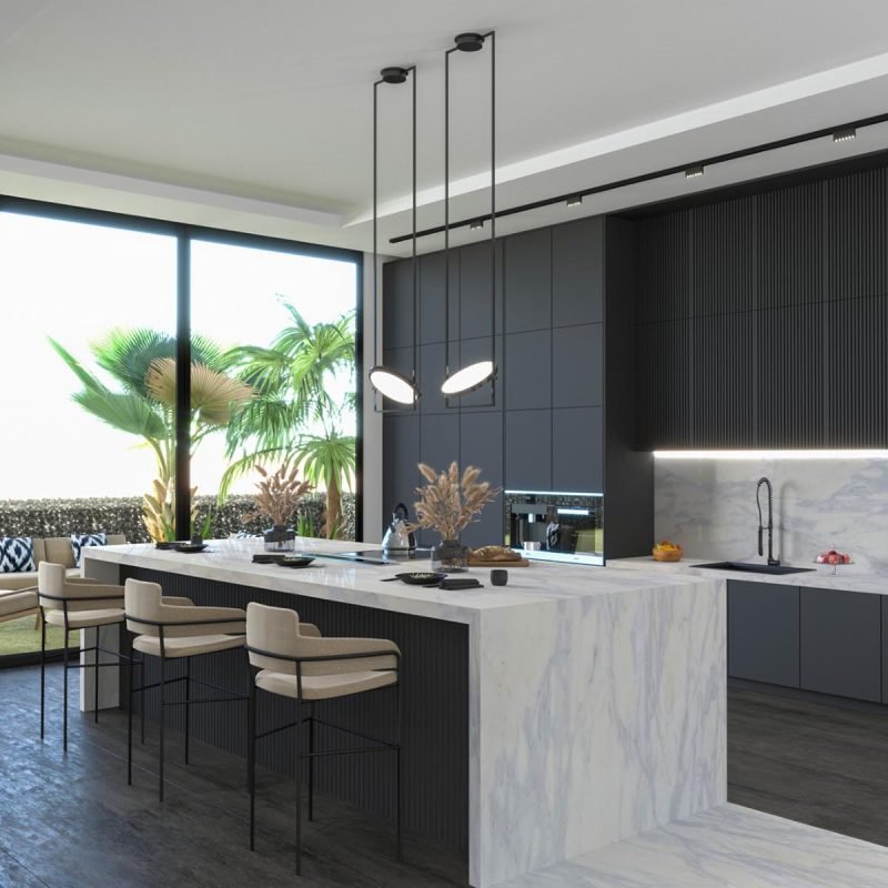 Мармур Калакакатта Транслусент (Calacatta Translucent) Білий - Зображення 5