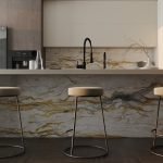 Мармур Аврора Голд (Aurora Gold) Білий