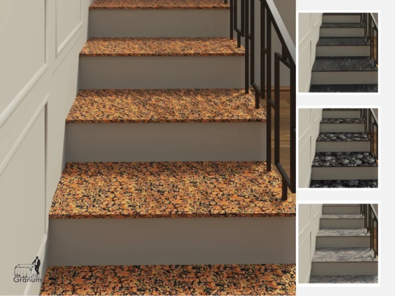 Гранітні сходинки та сходи - Зображення 6