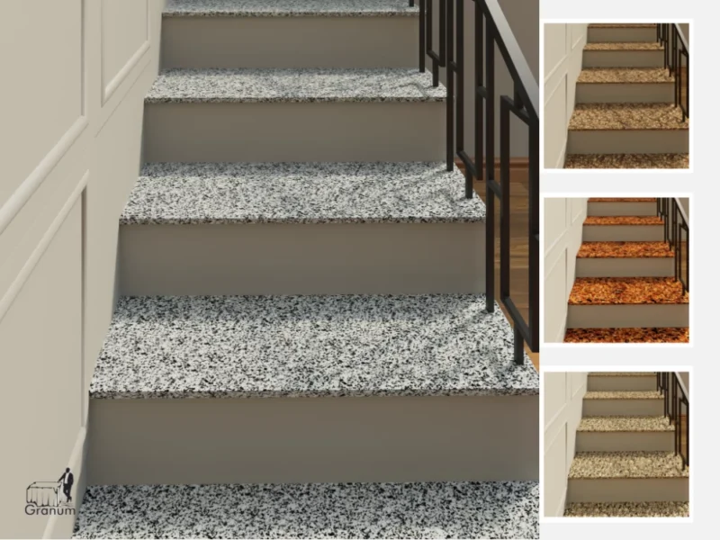 Гранітні сходинки та сходи - Зображення 4