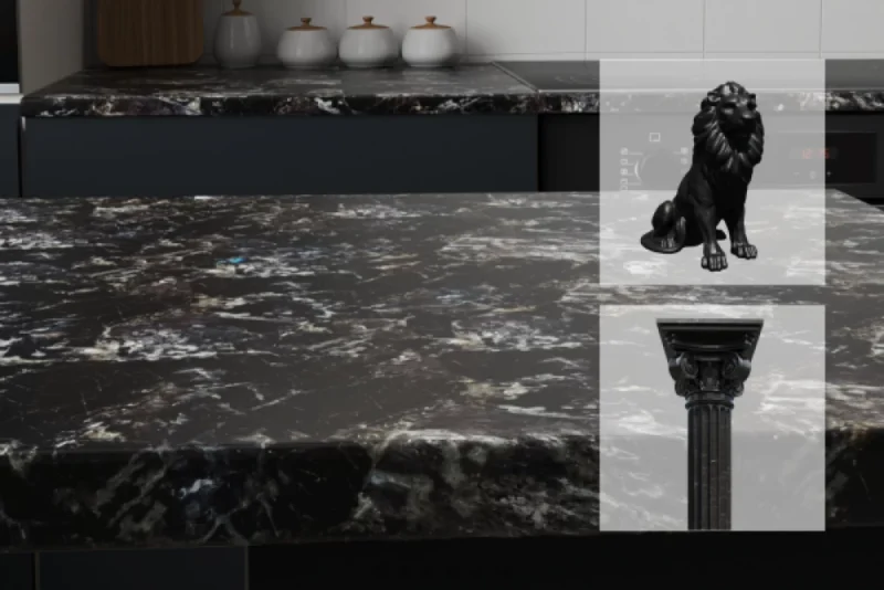 Лабрадорит Неверовський (Black Ice) - Зображення 5