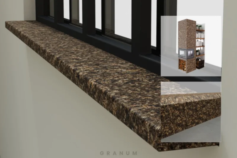 Василівський граніт (UKRAINIAN AUTUMN) зелений - Зображення 3