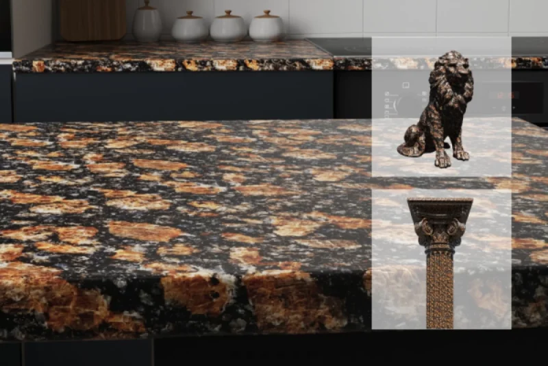 Корнинський червоний граніт (Leopard red) - Зображення 5