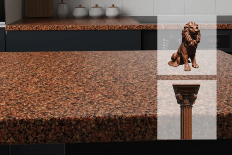 Жадківський (Корецький) граніт (Rosa Raveno) - Зображення 5