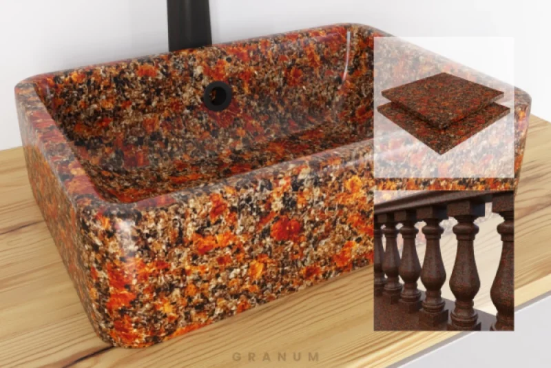 Новоданилівський граніт (Withered GR10) - Зображення 2