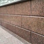 Плита накривочна гранітна для фасаду та цоколю полірована
