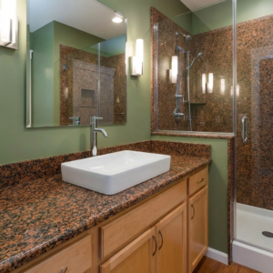 Стільниця з граніту Василівка для ванної кімнати