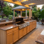 Стільниця з граніту Василівка для барбекю - Зображення 3