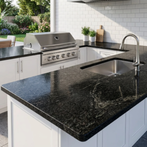 Стільниця з габро для барбекю