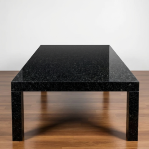 Стіл з Габро (Чорний): Дзеркальне Полірування, Стійкість до Плямовиведення, Масивний