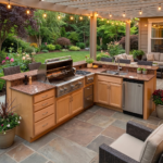 Стільниця з граніту Василівка для барбекю