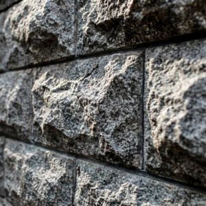 Скала з натурального каменю для облицювання вхідної групи