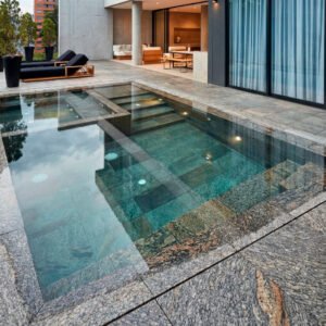 Плитка гранітна для облицювання басейну полірована