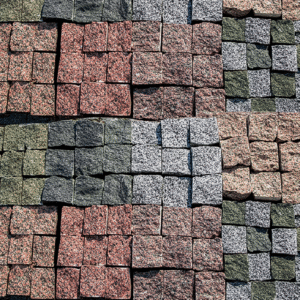 Бруківка гранітна повноколота